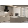 Buy cheap Customized White Melamine Kitchen Cabinets Fitted With Stainless Steel Sink Cabinet from wholesalers
