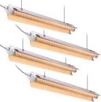 60W Hydroponics LED Grow Tube 120cm Good Heat Dissipation