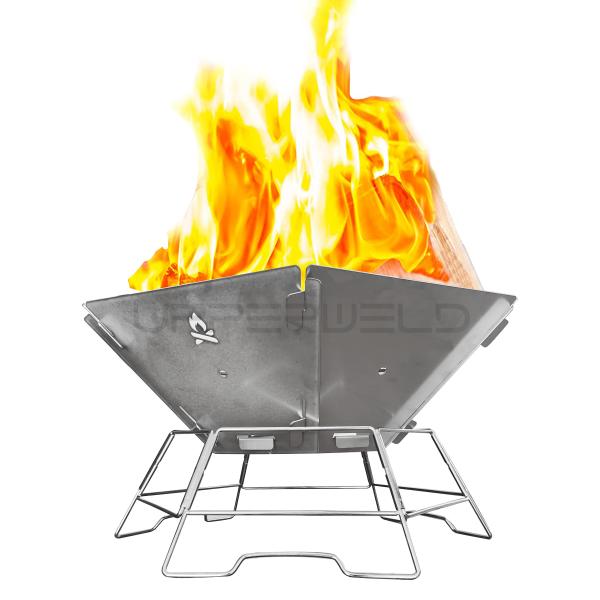 Buy cheap 2KG Portable Garden Fire Bowl Large Wood Burning Fireplace for Backyard Bonfire Stocked from wholesalers