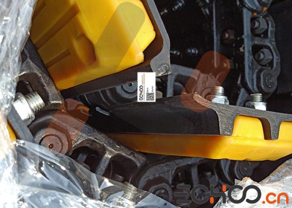 Buy cheap Compact Excavator Yanmar VIO70 / VIO75 / VIO80 Track Group With Polyurethane Track Pad from wholesalers