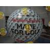 Buy cheap Customized Helium Inflatable Golf Ball Round 2.5m Reusable ASTM from wholesalers