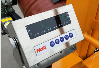 Self Locking 800mm Electric Hydraulic Drum Barrel Lifter Forklift Type 180 Degree Rolling