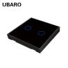 Buy cheap 2gang Paste Switch 86*86*12mm Smart Home RF 433.92MHZ Remote Switch with 3-50 Feet Transmit Distance from wholesalers