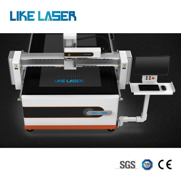 Buy cheap 100000 Hours Lifetime CNC Table Steel Etching Machine Fiber Laser Marking Large Area from wholesalers