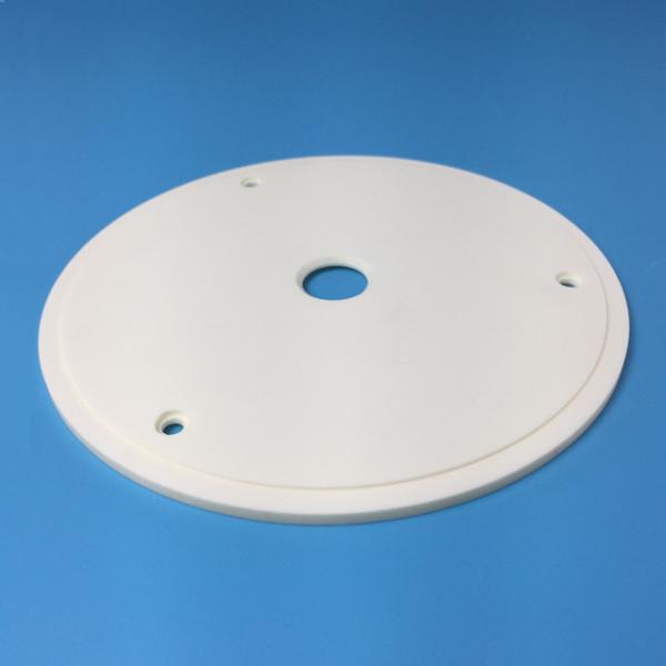 Buy cheap Tolerance 0.5mm Custom Ceramic Parts Step Perforated Alumina Ceramic Sheet from wholesalers