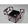 Buy cheap Acrylic Aluminum Lockable Makeup Box , Small Size Portable Makeup Case from wholesalers