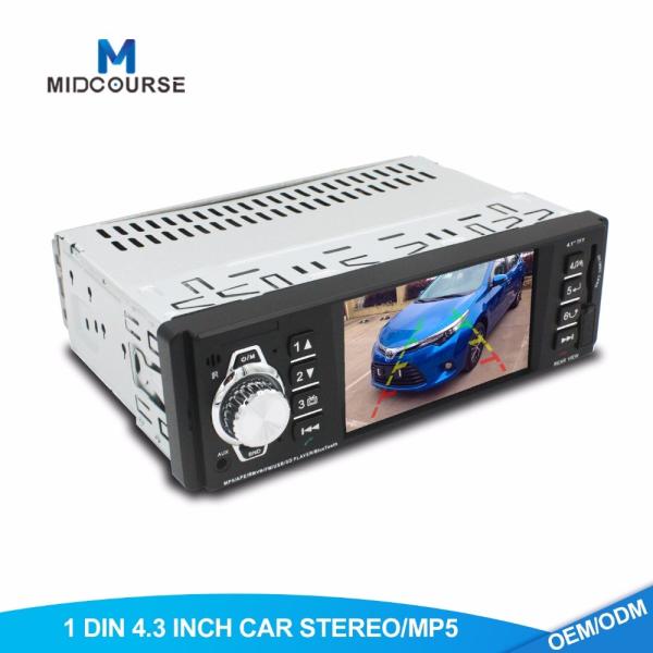 Buy cheap Universal Single Din Navigation Head Unit 4.1 Inch Screen Car MP5 Player With Bluetooth from wholesalers