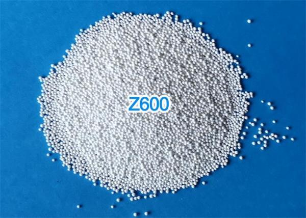 Roundness 80% Ceramic Beads Blasting Media Shot Peening Beads Z600 For