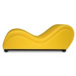 Bedroom Yellow Strong Spring 165CM Length Sex Sofa Chairs
