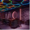 Buy cheap AC110V 230V RGB Washing Car Lamp Cellular LED Tube Car 4S Store Wide Pressure Workstation Lamp Bar Colorful LED Ambient from wholesalers