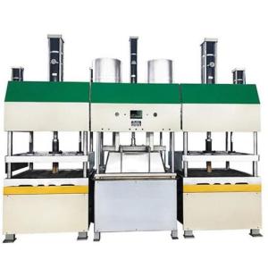 Buy cheap Electric Eco Bagasse Pulp Molding Machine Biodegradable Disposable Plate Making from wholesalers