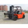 Buy cheap 7 Tons Diesel Industrial Forklift Truck With 197MM Free Lift Height from wholesalers