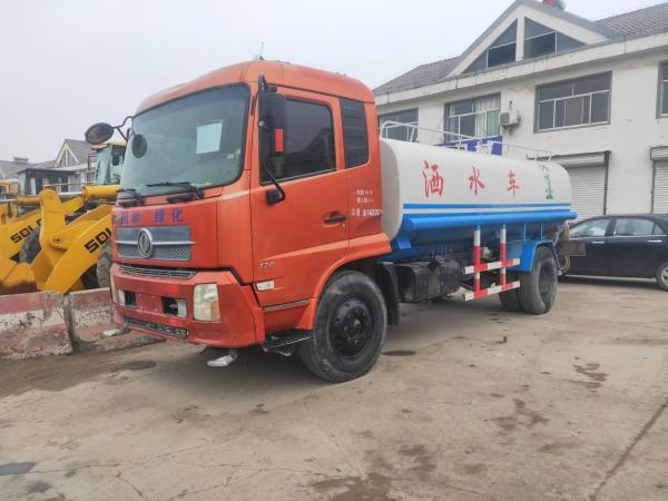 Used 10tons Dongfeng Tianjin Water Tanker Truck in Excellent Working Condition