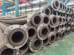 3 - 50mm Thickness Sandblast UHMWPE Pipe 0.25 - 2.5MPa Pressure