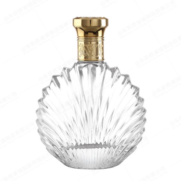 Buy cheap OEM ODM 500Ml Clear Glass Bottle For Fruit Wine And Liquor Spirits from wholesalers