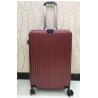 Buy cheap Hight Quality 4 Double Wheels Hard Shell PC Aluminum Frame Tsa Lock Adult Travelling Red Suitcases Luggage from wholesalers