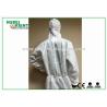 Buy cheap Type 5/6 Disposable Coveralls With Hood Splash Proof SMS Chemical Coveralls from wholesalers