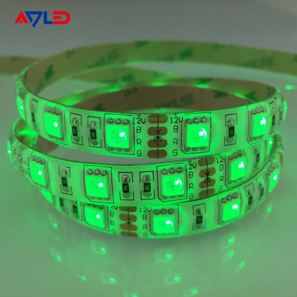 Buy cheap Green color SMD 5050 60LEDs/M LED Strip Lights for furniture Decoration High Bright Waterproof from wholesalers