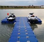 HDPE EPS Foam Floating Cube Dock Lightweight Orange Blue Grey Black Modular