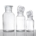 250 Ml Glass Reagent Bottle Glossy Amber Chemical Laboratory Bottle