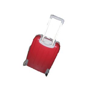 Buy cheap Fashionable ABS 2 Wheel Trolley Luggage , Zipper Framed Two Wheel Carry On Luggage from wholesalers