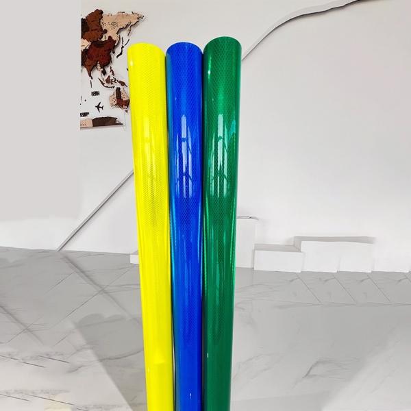 Buy cheap High Intensity Prismatic Diamond Reflective Sheeting For Permanent Traffic Signs from wholesalers