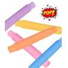 Buy cheap Colorful DIY Building Plastic Pipe Fidget Toy Sensory Tools Pop Tubes from wholesalers