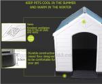 eco-friendly pet house outdoor plastic dog house, pet house folding plastic dog