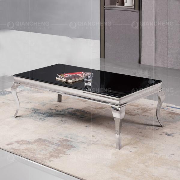 Buy cheap 130cmx70cmx45cm Stainless Steel Center Table from wholesalers