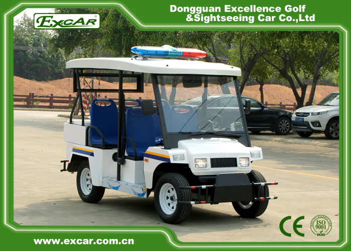 5 Seats Chinese Electric Patrol Car With 48v Trojan Battery
