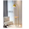 Buy cheap Coffee table floor light Nordic modern sofa side metal creative marble bedside floor lamp living room standing lamp from wholesalers