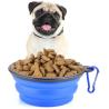 Buy cheap Collapsible Solid Travel Dog Feeding Supplies Foldable Pet Accessories Carabiner from wholesalers