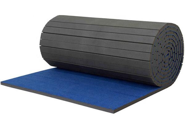 Quality No Odor Judo Tatami Mat Seamless Flooring System Advanced Laminating Process for sale