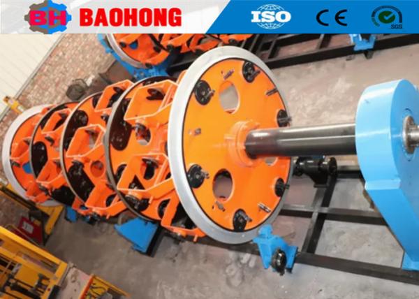 Buy cheap 42+42/500 Steel Wire Cable Armouring Machine Planetary Gear Type from wholesalers