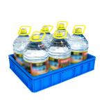 External Size 555x415x115mm Solid Box for Euro Logistics Stackable Plastic