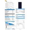 Buy cheap 36V 72 Cell 125x125 Mono 190W,195W,200W,205W,210W,215W Monocrystalline Module Solar Photovoltaic Module from wholesalers