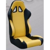 Buy cheap Comfortable Black And Yellow Racing Seats , Custom Racing Seats For Cars product