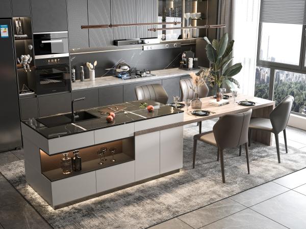 Buy cheap Kitchen Cabinet With E0 Grade Material And For Apartment Particle Board Door from wholesalers