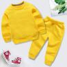Buy cheap Children'S Outfit Sets Solid Color Sweater Sets Children'S Cotton Two Piece from wholesalers