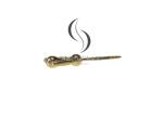 Gold Smooth Finish Coffin Ornament Screw Funeral Hardware, Small Size PS05