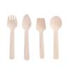 Buy cheap Biodegradable Tableware Cutlery Set , Barbecue Wooden Forks And Spoons Disposable from wholesalers