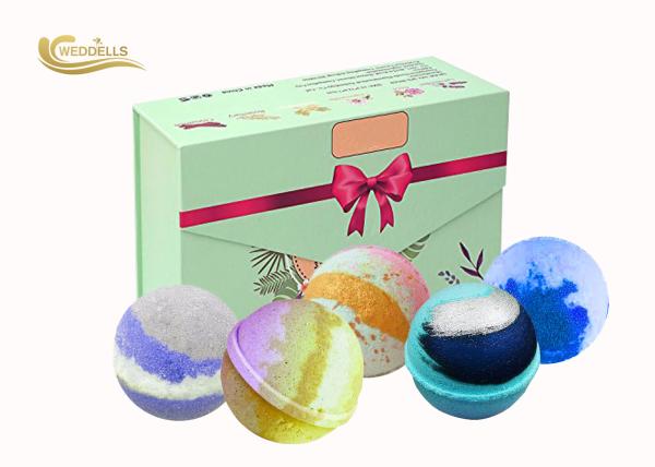 Buy cheap Shea Butter Coconut Oil Bath Bomb Gift Sets Colorful ODM / OEM Available from wholesalers