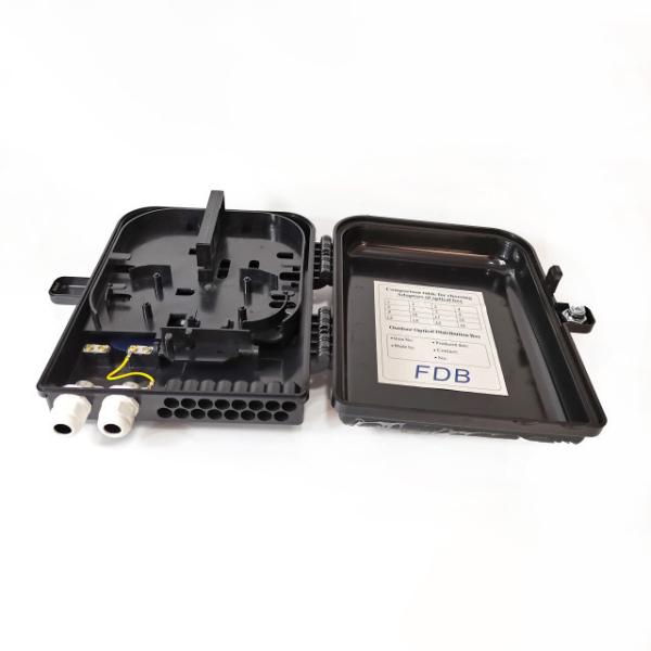 Hochiry Network Fiber Optic Distribution Box Waterproof IP65 16 Core 260mm*210mm