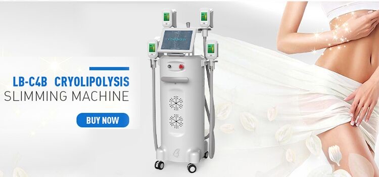 4 cryo handles freeze fat cryolipolysis body slimming weight loss cellulite removal machine