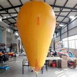 Enclosed Marine Salvage Airbags Parachute Type Underwater Lift Bag