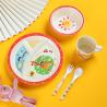 Buy cheap Cute Cartoon Children'S Melamine Dinnerware Set Plate Bowl And Cup BPA Free from wholesalers