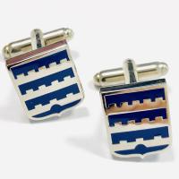 Buy cheap Custom Size Antique Gold Cufflinks , Sleeve Shirt Mens Engraved Cufflinks product