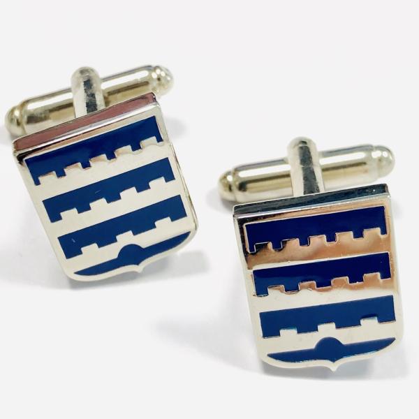 Buy cheap Custom Size Antique Gold Cufflinks , Sleeve Shirt Mens Engraved Cufflinks from wholesalers