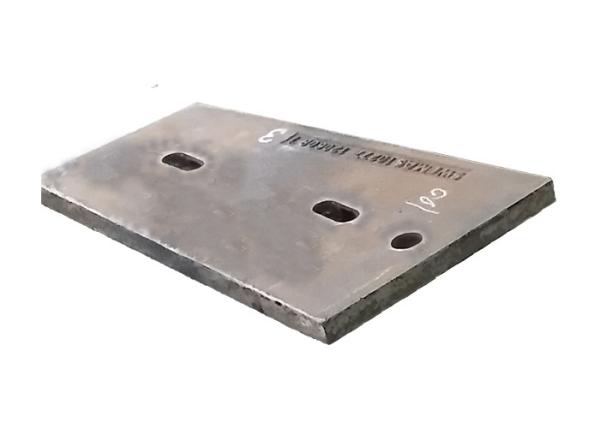 Buy cheap High manganese steel crusher cheek plates manufacturer and supplier from wholesalers