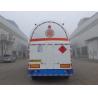 Buy cheap Professional Tractor Trailer Truck 52.6CBM LNG Tank Trailer With 3 Axles from wholesalers